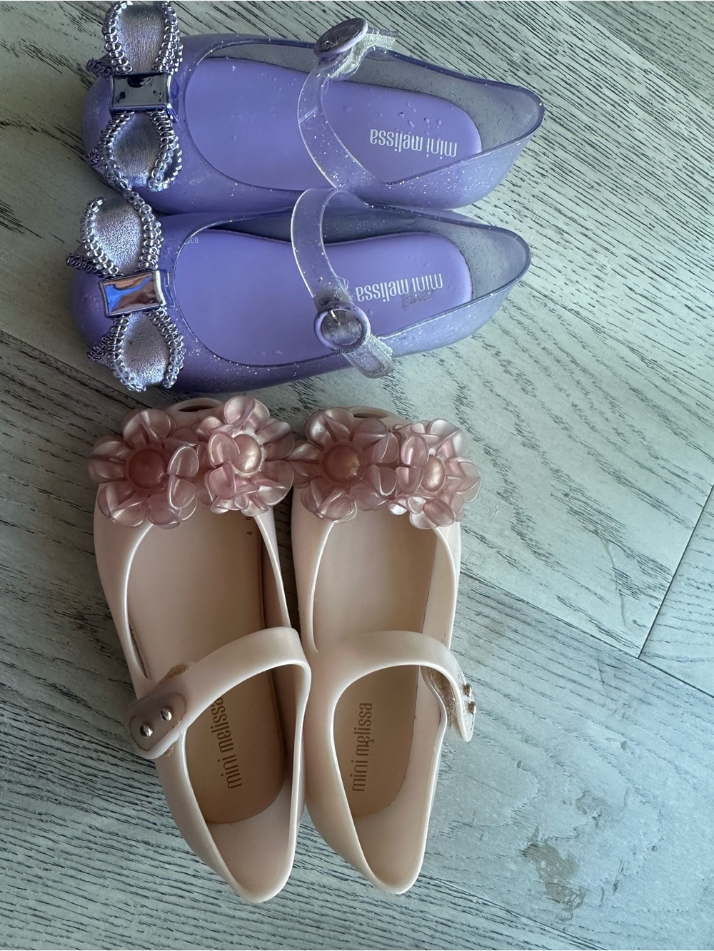 Set of Size 9 Mini Melissa Girls